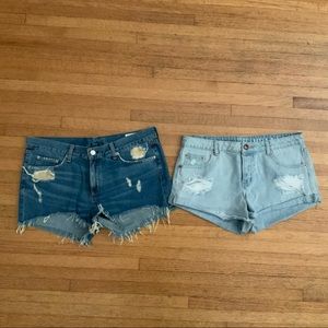 ✨BUNDLE ✨ 2 Women Denim Shorts